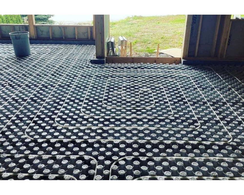 Чем крепить трубу в системе поверхностного отопления/охлаждения?