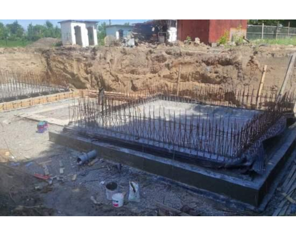 Гидроизоляции и герметизации швов с помощью бентонитового шнура 15*25мм и гидрошпонки НД-500