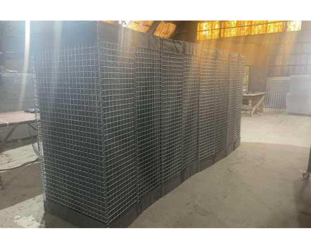 Применение геотекстиля 300 гр/м² термо на габионах в крепостных укреплениях