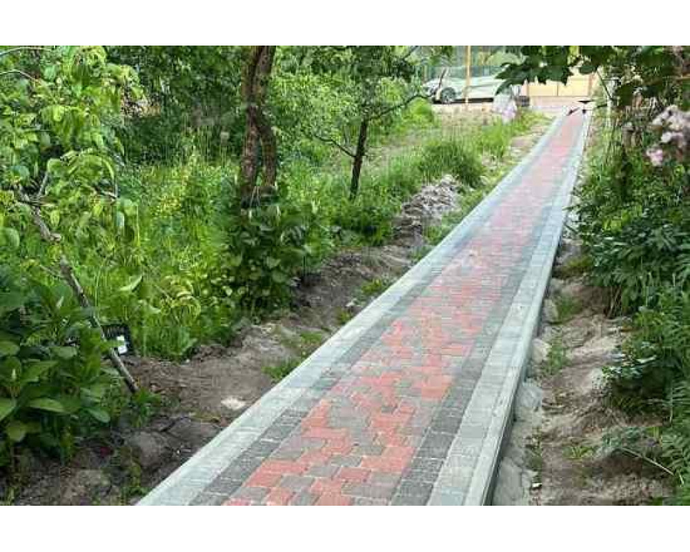 Благоустройство прилегающей территории с помощью геотекстиля в г. Василькове Киевской обл.