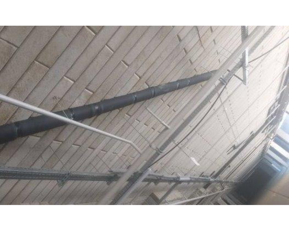 Теплоизоляция трубопроводов в паркинке