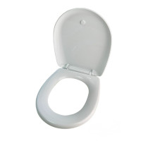 Туалетне сидіння з мікроліфтом із термопласту Royal 0306, Антибактеріальне сидіння на унітаз із кришкою Туалетне сидіння з мікроліфтом із термопласту Royal 0306, Антибактеріальне сидіння на унітаз із кришкою