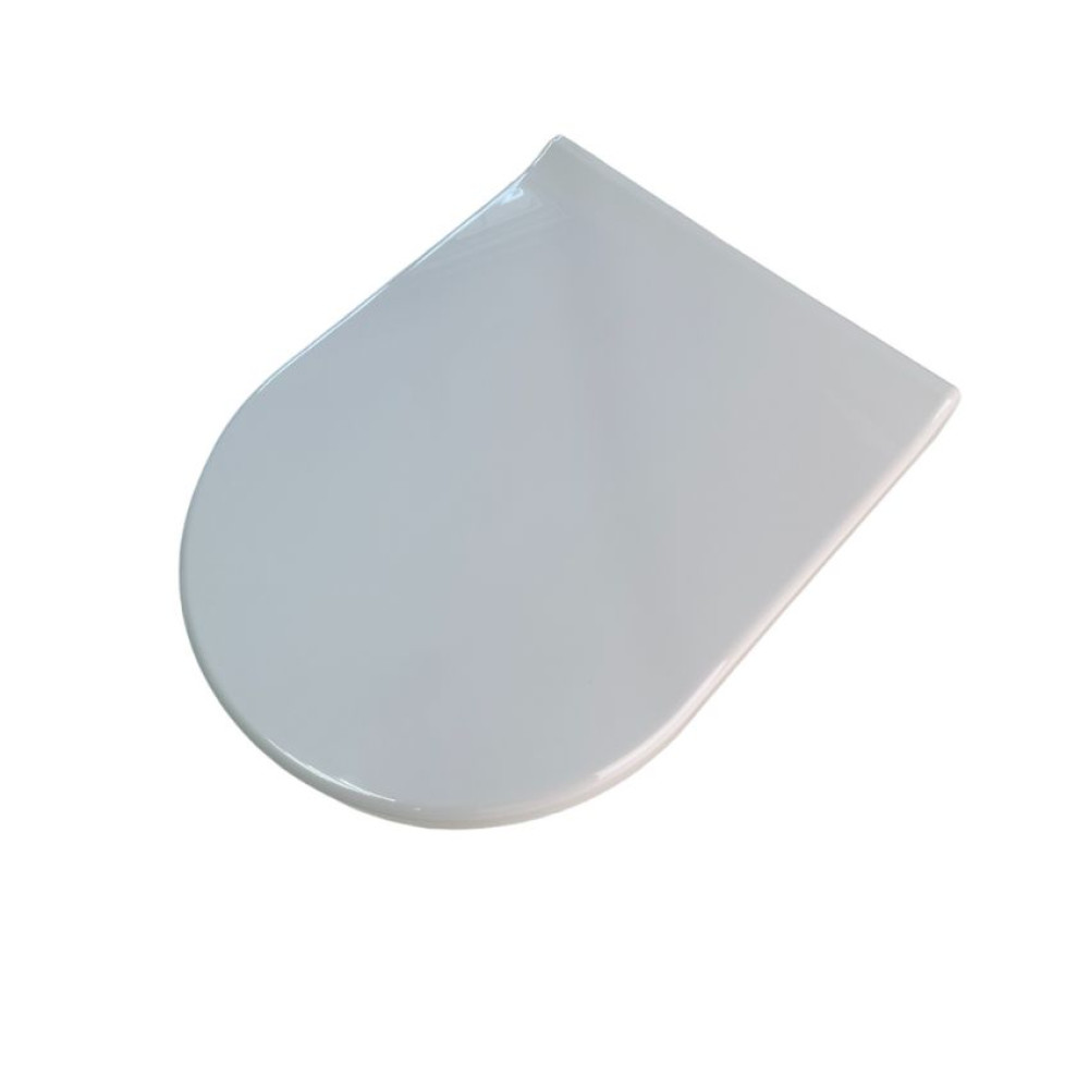 Крышка для унитаза из термопласта Inci 0336, Овальное туалетное сиденье с антибактериальным покрытием Крышка для унитаза из термопласта Inci 0336, Овальное туалетное сиденье с антибактериальным покрытием