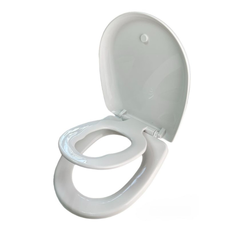 Крышка для унитаза с детским сиденьем на магните Universal 0340, Туалетное сиденье с функцией микролифт