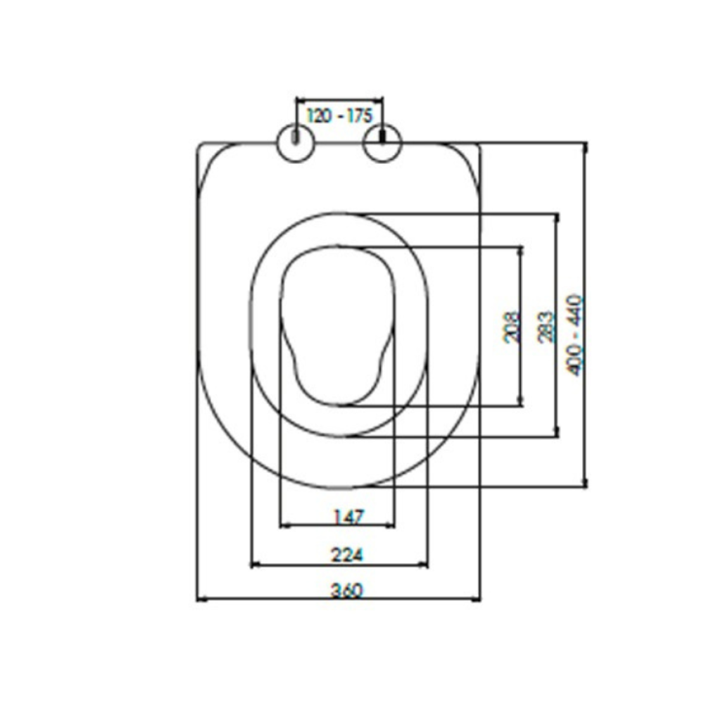 Сиденье 2в1 из термопласта Twin 0350, Сиденье для унитаза с детской накладкой для приучения к туалету Сиденье 2в1 из термопласта Twin 0350, Сиденье для унитаза с детской накладкой для приучения к туалету