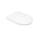 Сиденье для унитаза с микролифтом Elegance 0402, Туалетное сиденье с крышкой с антибактериальным покрытием Сиденье для унитаза с микролифтом Elegance 0402, Туалетное сиденье с крышкой с антибактериальным покрытием