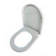 Сиденье для унитаза с микролифтом Elegance 0402, Туалетное сиденье с крышкой с антибактериальным покрытием Сиденье для унитаза с микролифтом Elegance 0402, Туалетное сиденье с крышкой с антибактериальным покрытием