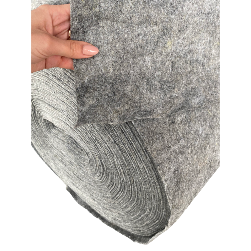 Геотекстиль термоскріплений Santex Geo GREY 300 гр./м2, шир. 3,0 м для будівництва доріг, під'їзних шляхів, укріплення та захисту 