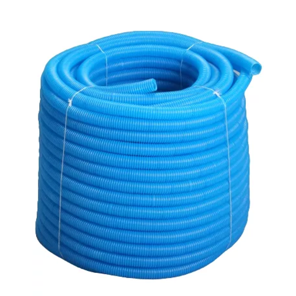 Труба гофра синяя, вн/наруж 18/22 (100м)