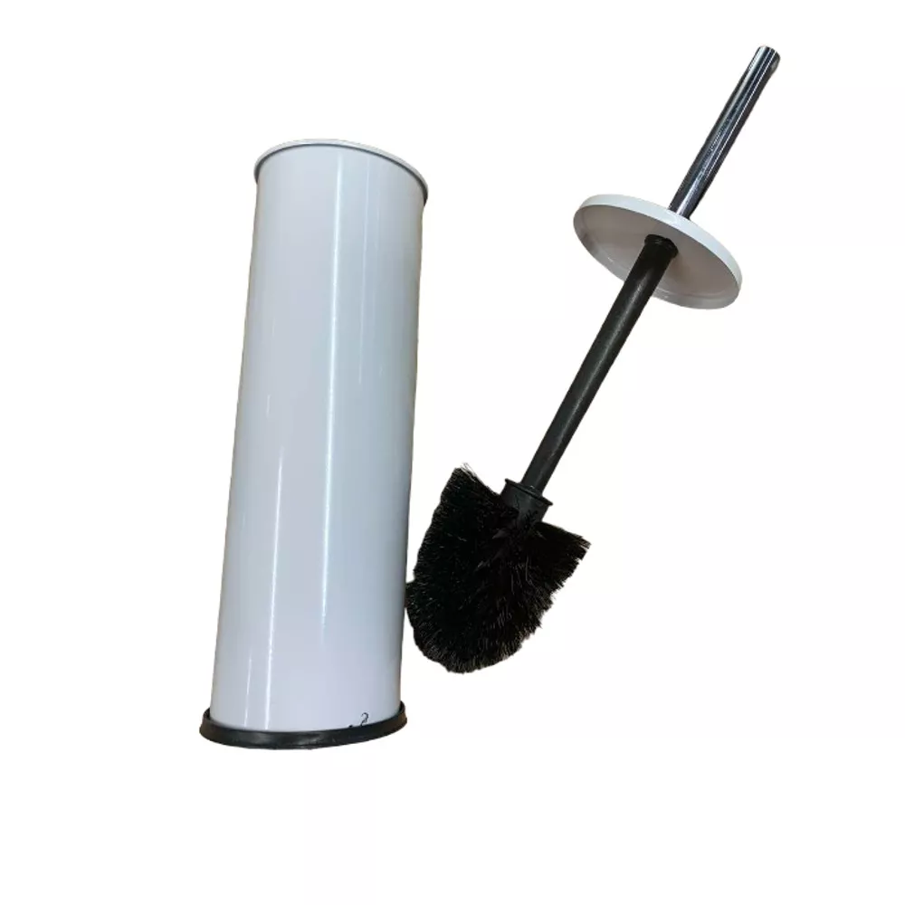 Ершик для унитаза из нержавеющей стали, цвет белый. Ершик для унитаза из нержавеющей стали, цвет белый.
