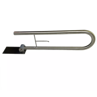 4833.2311Опорная стеновая стойка с держателем для туал.бум., разм.73х23х11см,32мм 4833.2311Опорная стеновая стойка с держателем для туал.бум., разм.73х23х11см,32мм