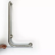 4837.4012 Поручень L-тип из нержавеющей стали, 80х40х12см