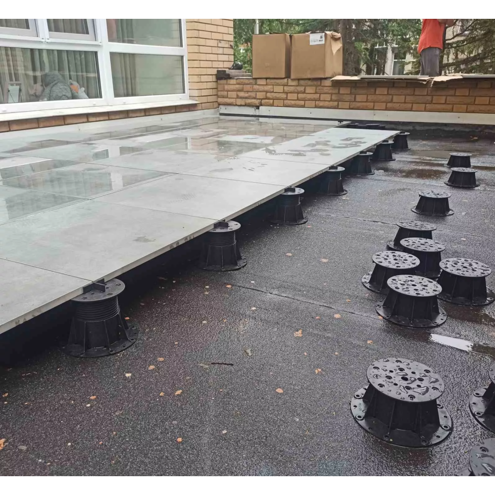 Регулируемая опора Karoapp 82-135 мм К-А3, (Фальшпол, опора под лаги и керамогранит) Регулируемая опора Karoapp 82-135 мм К-А3, (Фальшпол, опора под лаги и керамогранит)