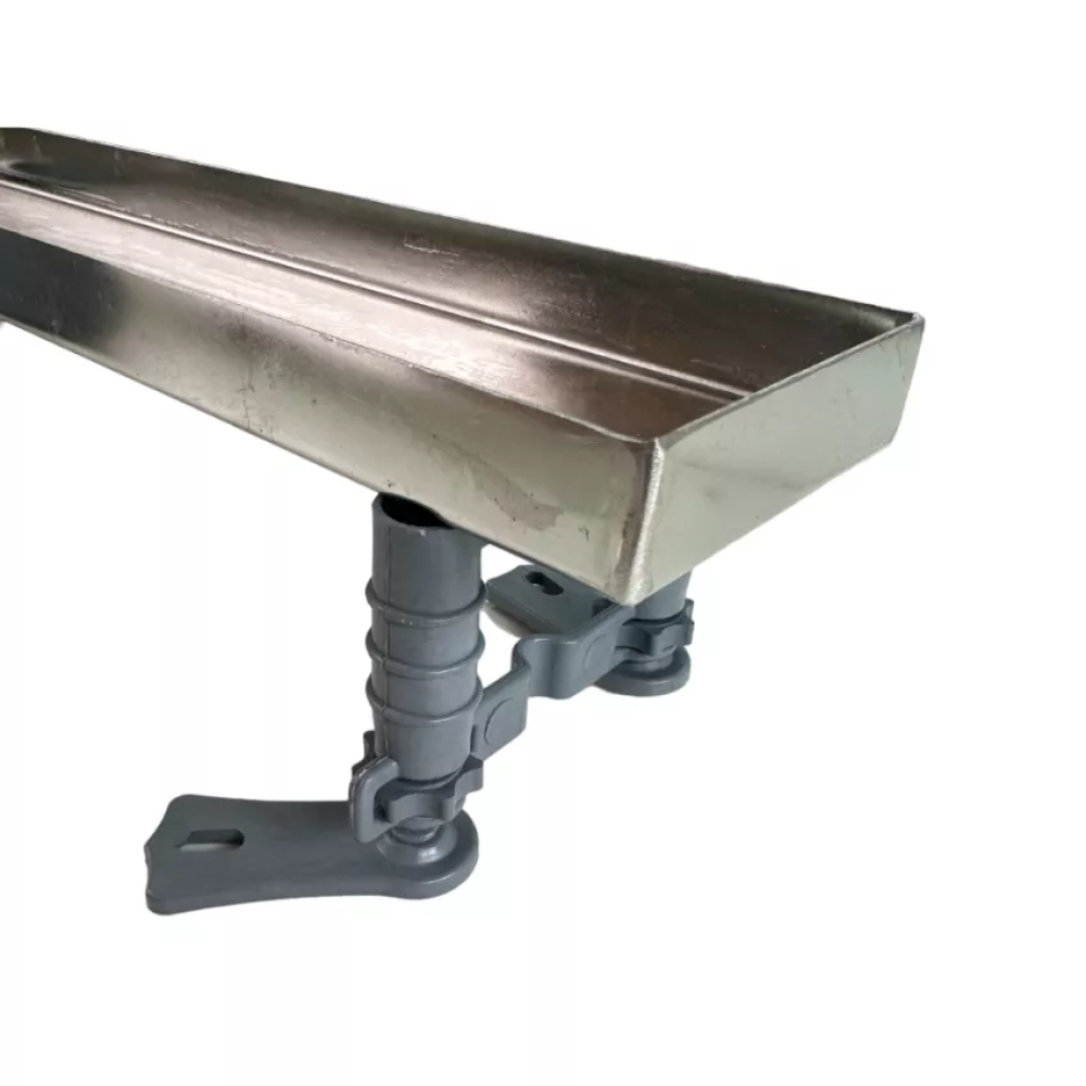 Душовий трап без фланця Maxiflow, решітка "Хвиля" 60 см, Душовий канал з поворотним сифоном на 360° Душовий трап без фланця Maxiflow, решітка "Хвиля" 60 см, Душовий канал з поворотним сифоном на 360°