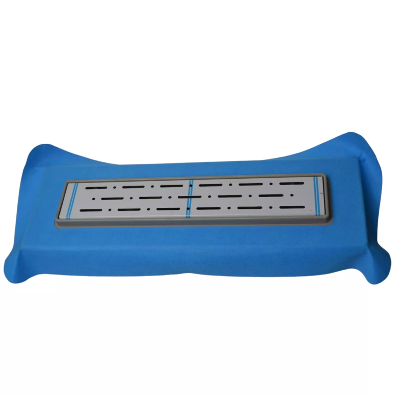 4022.033Душевый канал из реш.Дождь33см, гориз.сифон, пласт.корпус,мембр