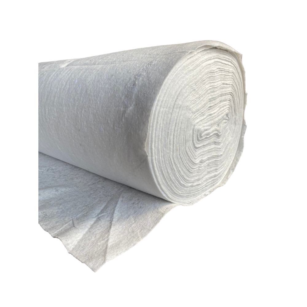 Геотекстиль иглопробивной, плотностью 150 гр./м2 для дренажа, фильтрации и ландшафтных работ