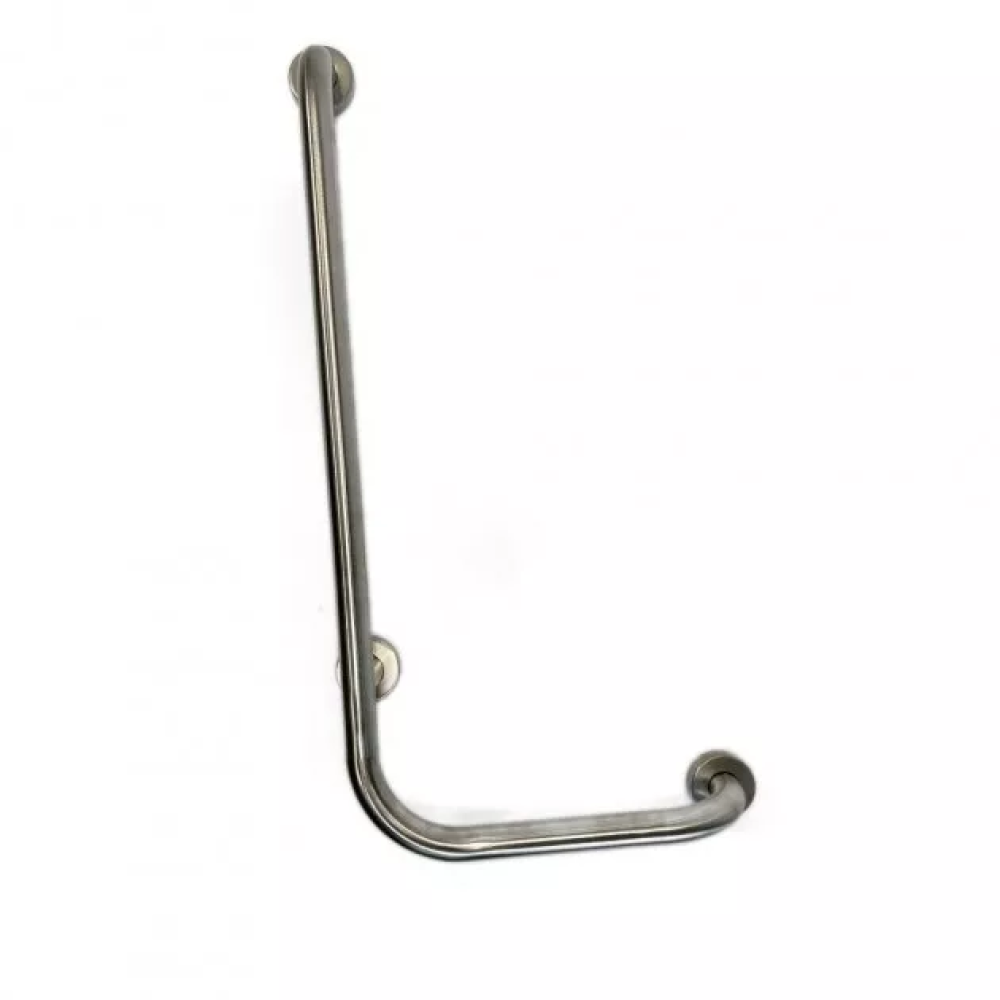 4837.4012 L-type stainless steel handrail, 80x40x12cm