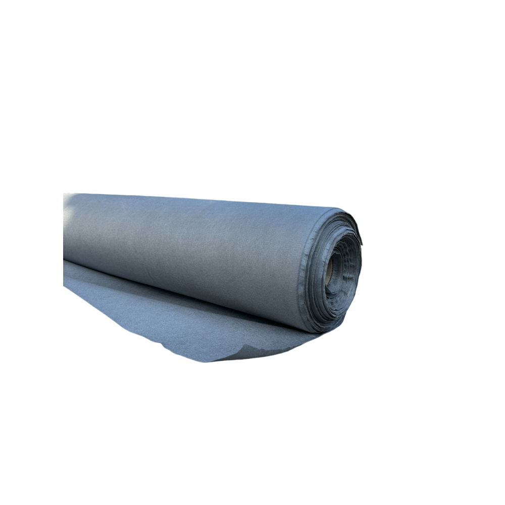 Геотекстиль термообработанный Fibertex F-10 (80 г/м.кв.), шир. 5м для распределения и армирования слоев грунта