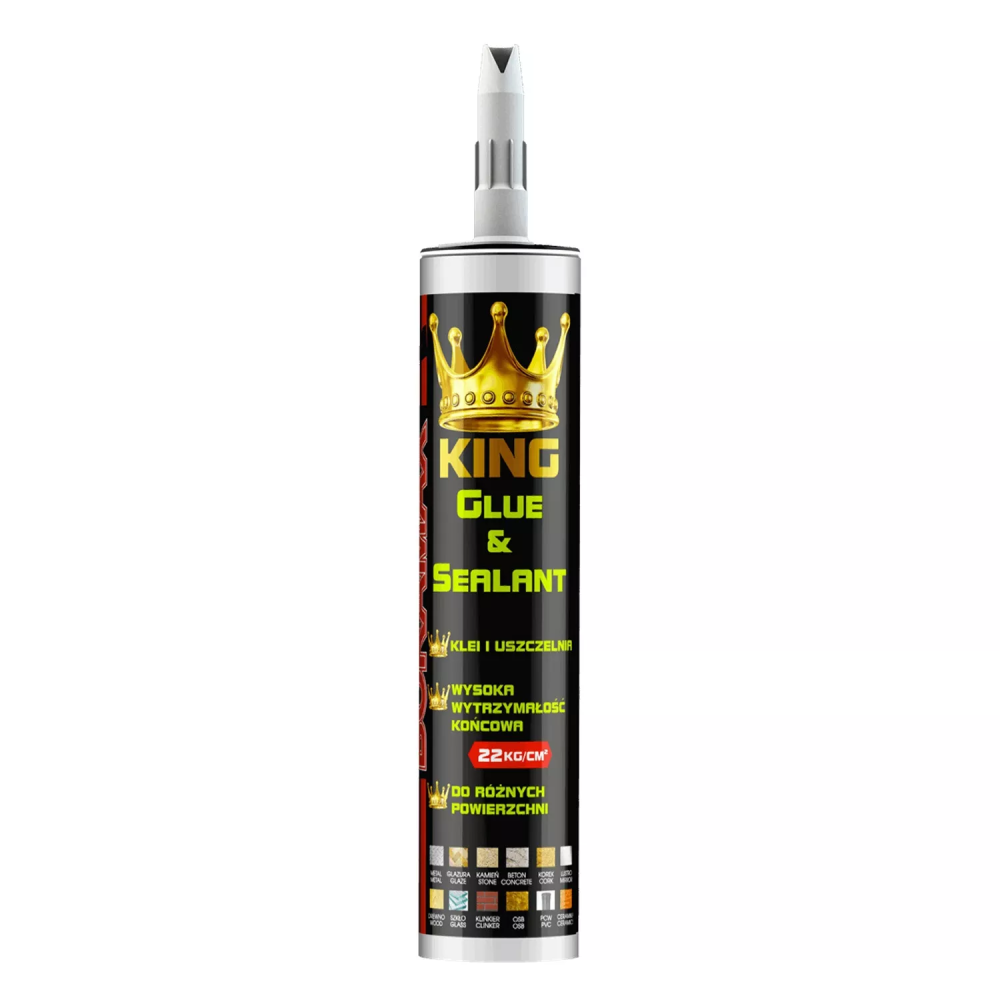 Клей универсальный Boramax Glue&Sealant высокогибкий и крепкий, 290 мл.