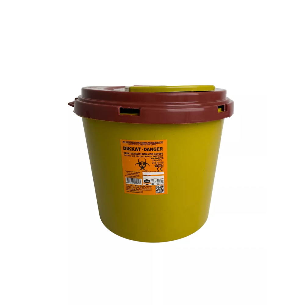 Container for medical waste disposal 3.5l (secondary)