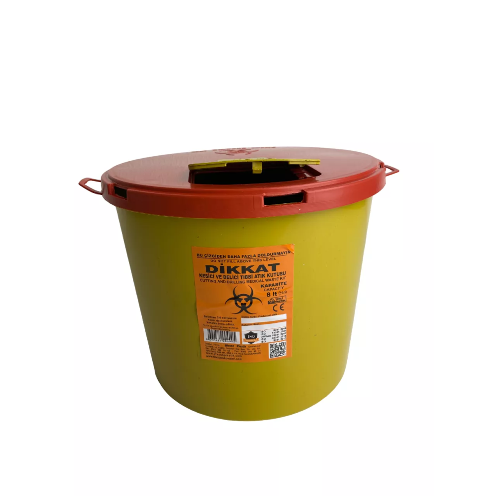 Container for medical waste disposal 8l (secondary)