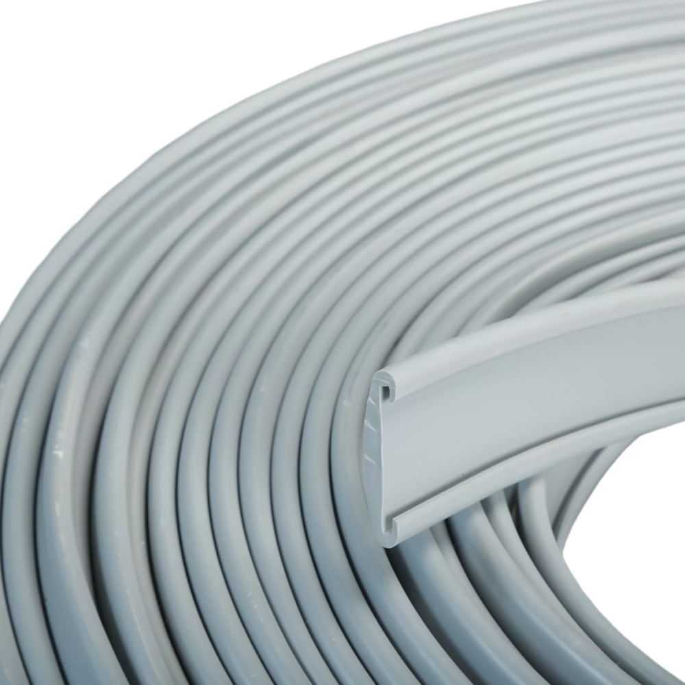 PVC profile (railing rails 30*4 gray)