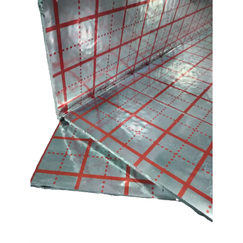 Underfloor heating mat made of extruded polystyrene PSB 35/20 mm film