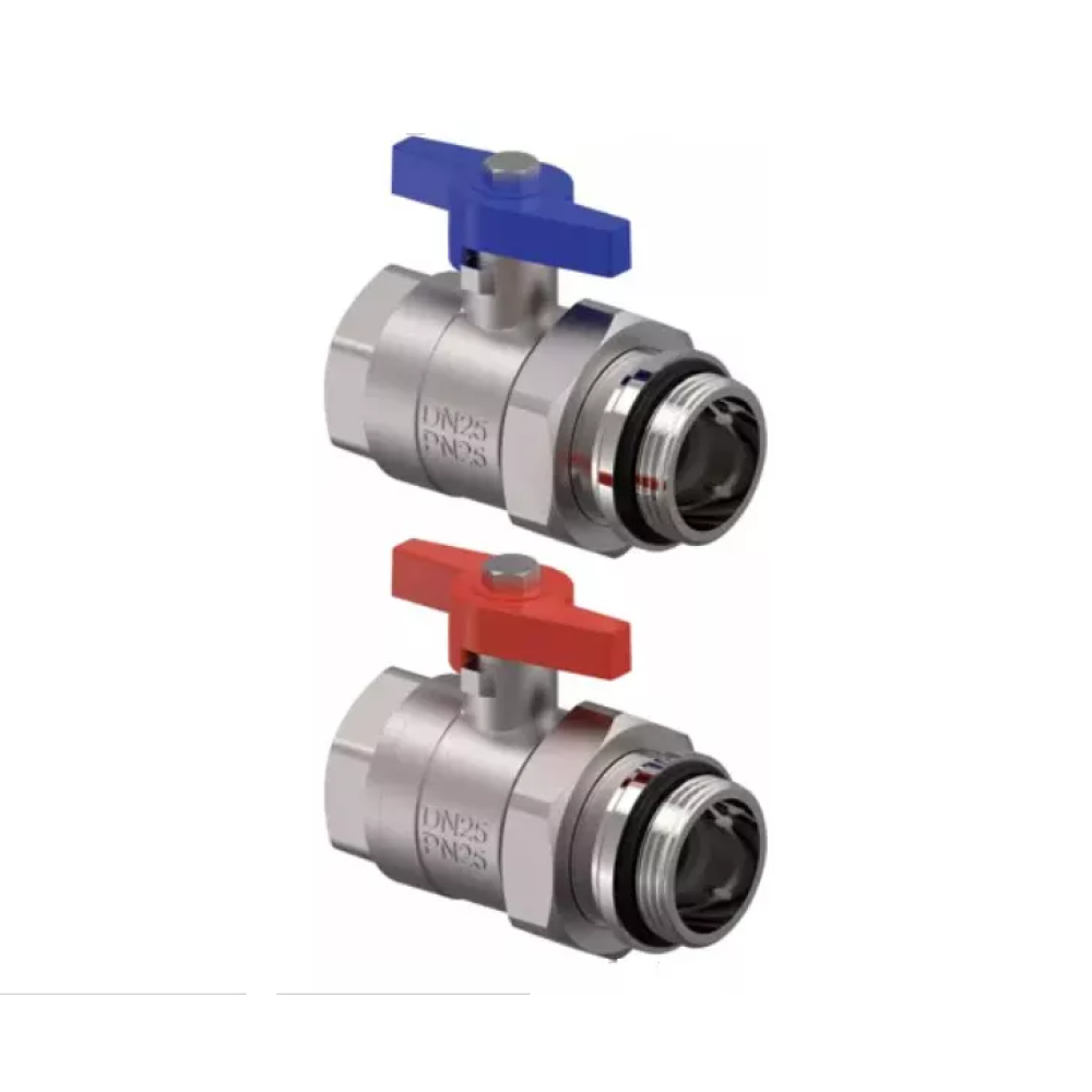Uponor Vario NP G1-G1 manifold valve set