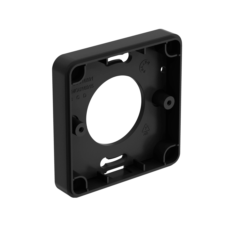Wall mounting adapter for Uponor Smatrix Base thermostats T-149 black Uponor GmbH