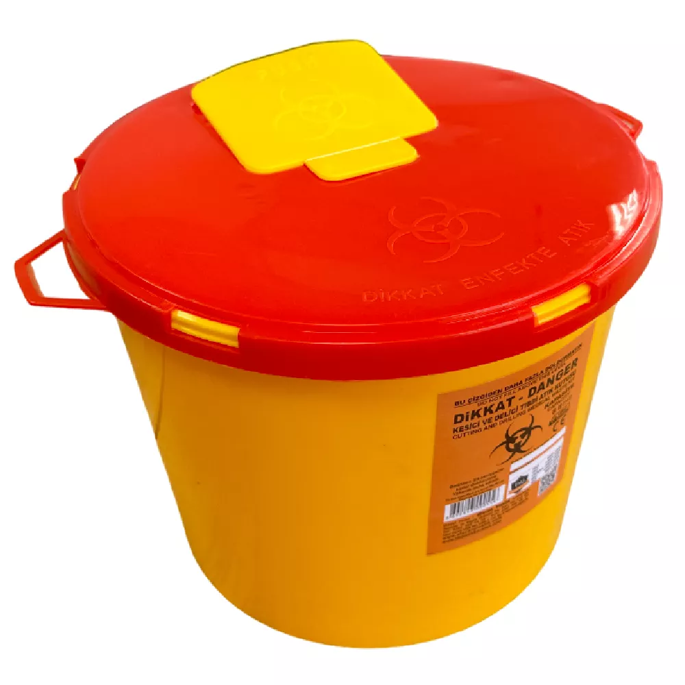 Контейнер для утилизации медицинских отходов 8л (первичная)