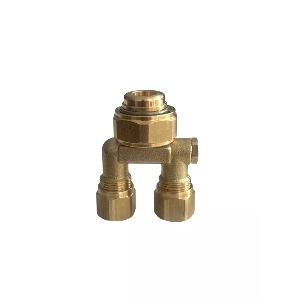 Колекторний подвоювач Uponor Minitec 2x9,9-3/4"Euro