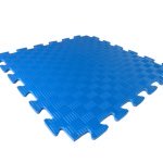EVA puzzle mats 50x50x10cm, blue