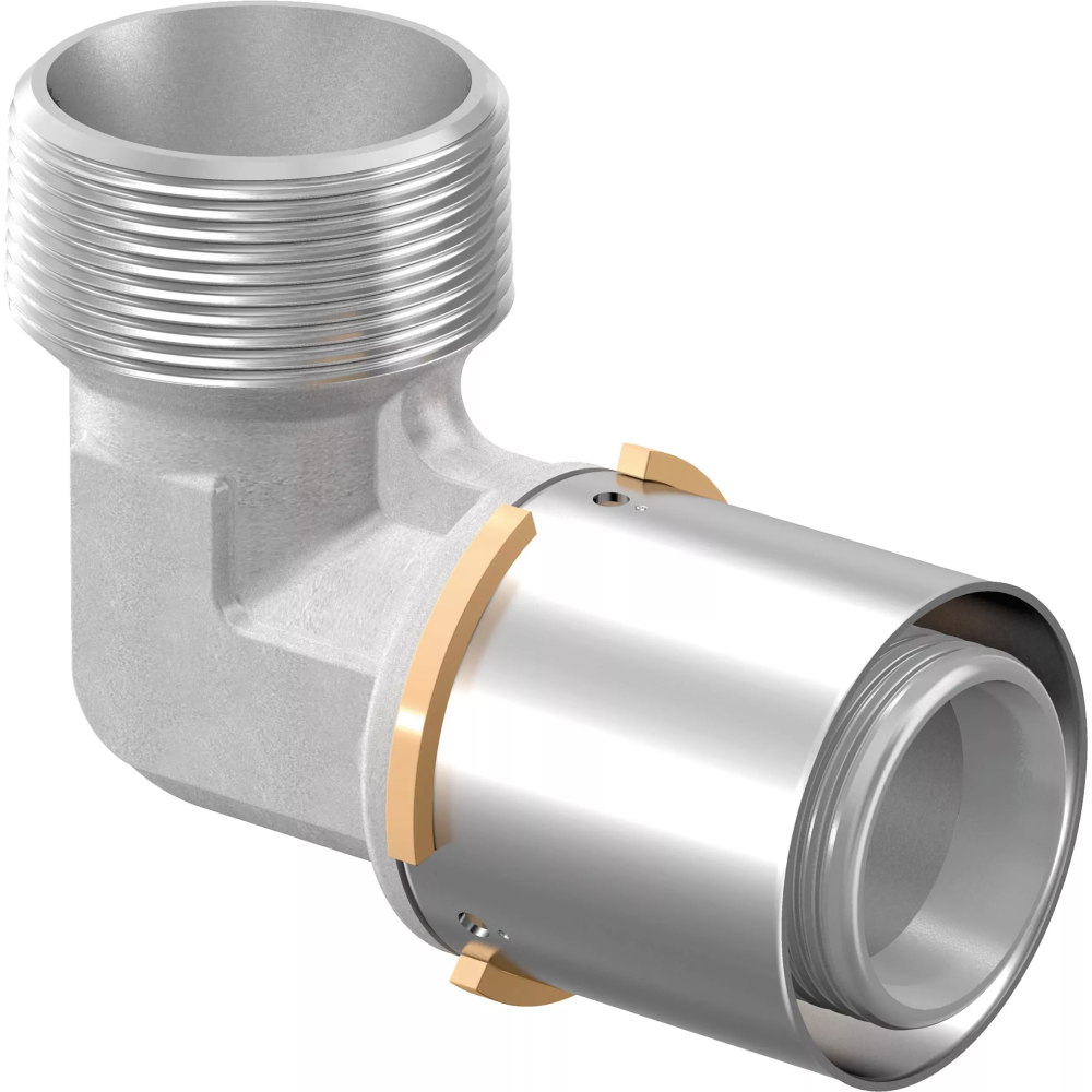Колено внеш. резьба Uponor S-Press PLUS 40-R1 1/4"MT