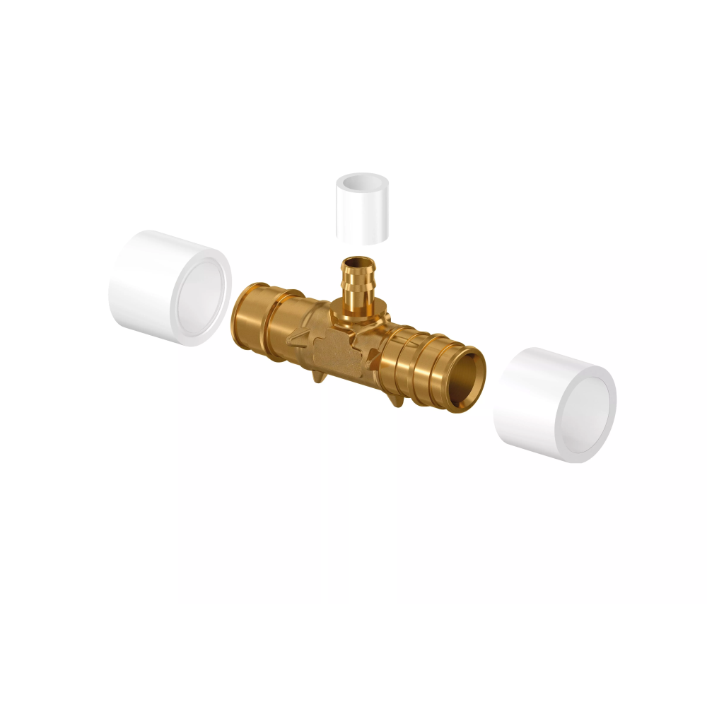 Reducing tee Uponor Q&amp;E Minitec 20xMinitec9,9xQ&amp;E20