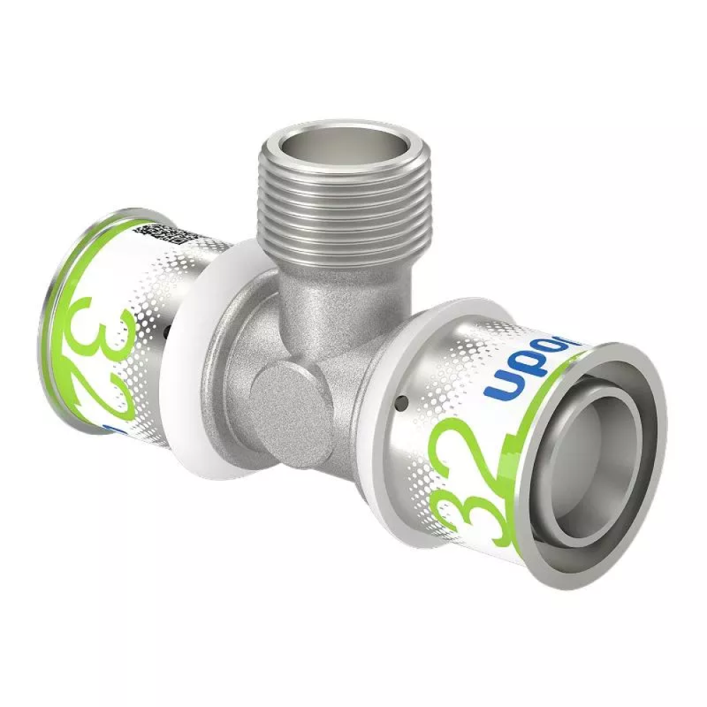 Tee male thread Uponor S-Press PLUS 32-R3/4"MT-32