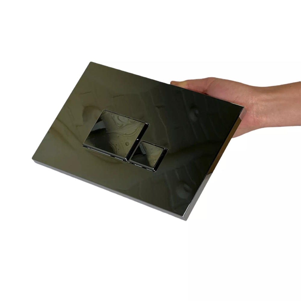 0071 Клавіша змиву для інсталяціїї Chrome 3/6 LT, квадрат 3D