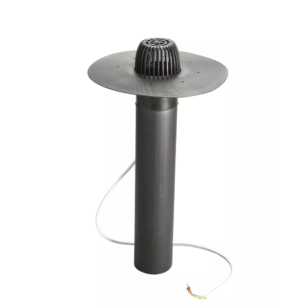 Roofing funnel SANSTORE 110/600mm with thermal cable
