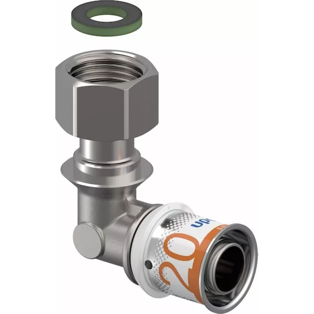 Elbow with union nut Uponor S-Press PLUS 20-3/4"SN