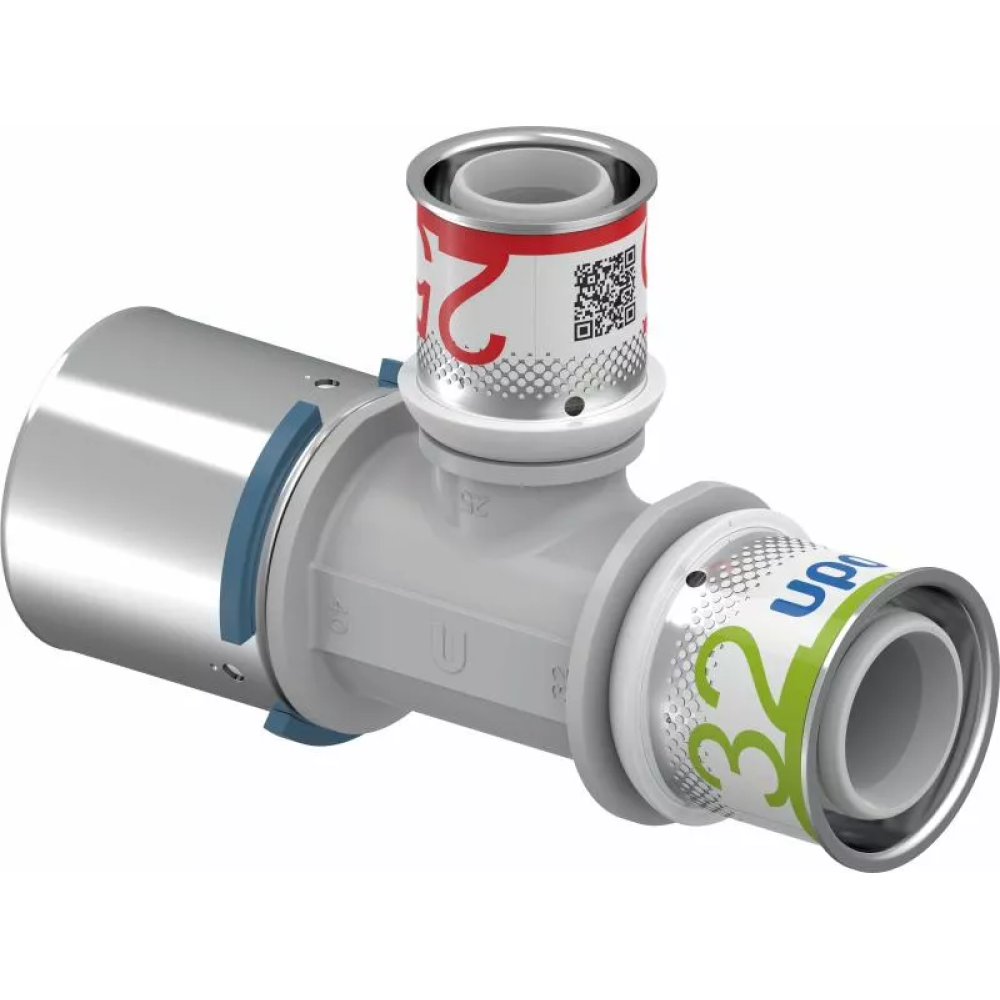 Uponor S-Press PLUS press fittings Reducing tee PPSU 40-25-32