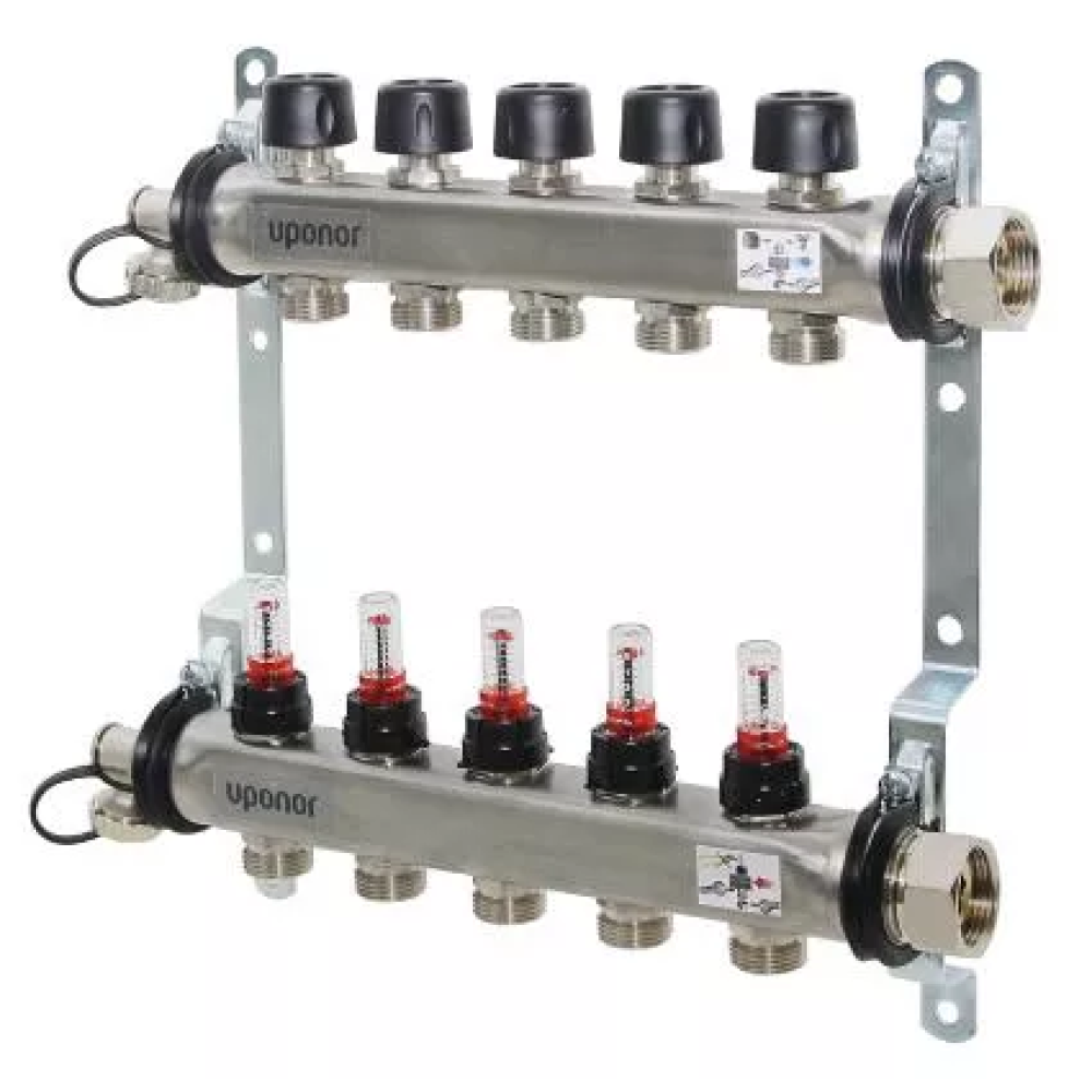 Стальной коллектор Uponor Vario S FM 6x3/4 Euro