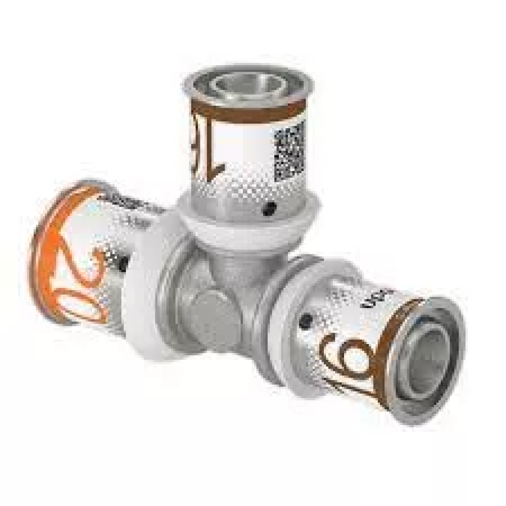 Uponor S-Press PLUS press fittings Reducing tee PPSU 20-16-16