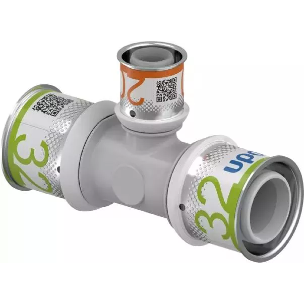 Прес-фітинги Uponor S-Press PLUS Трійник редукційний PPSU 32-20-32