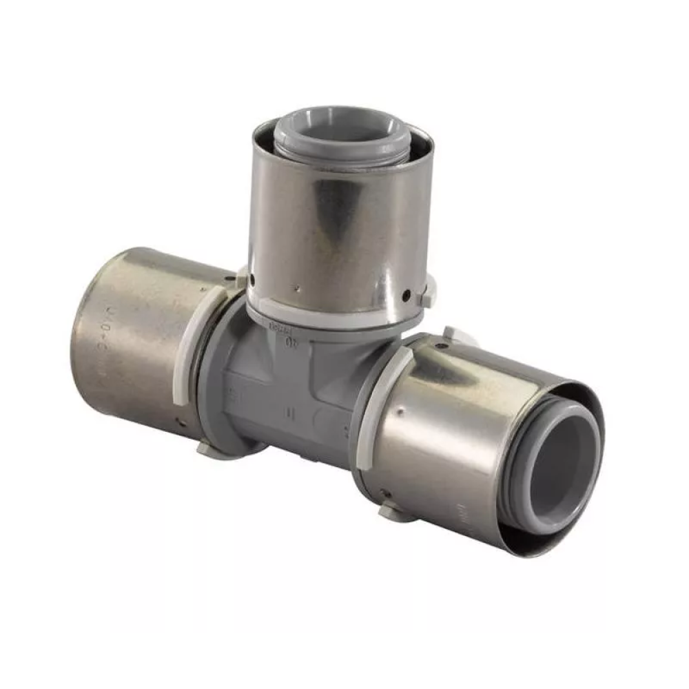 Uponor S-Press PLUS press fittings Reducing tee PPSU 50-40-50