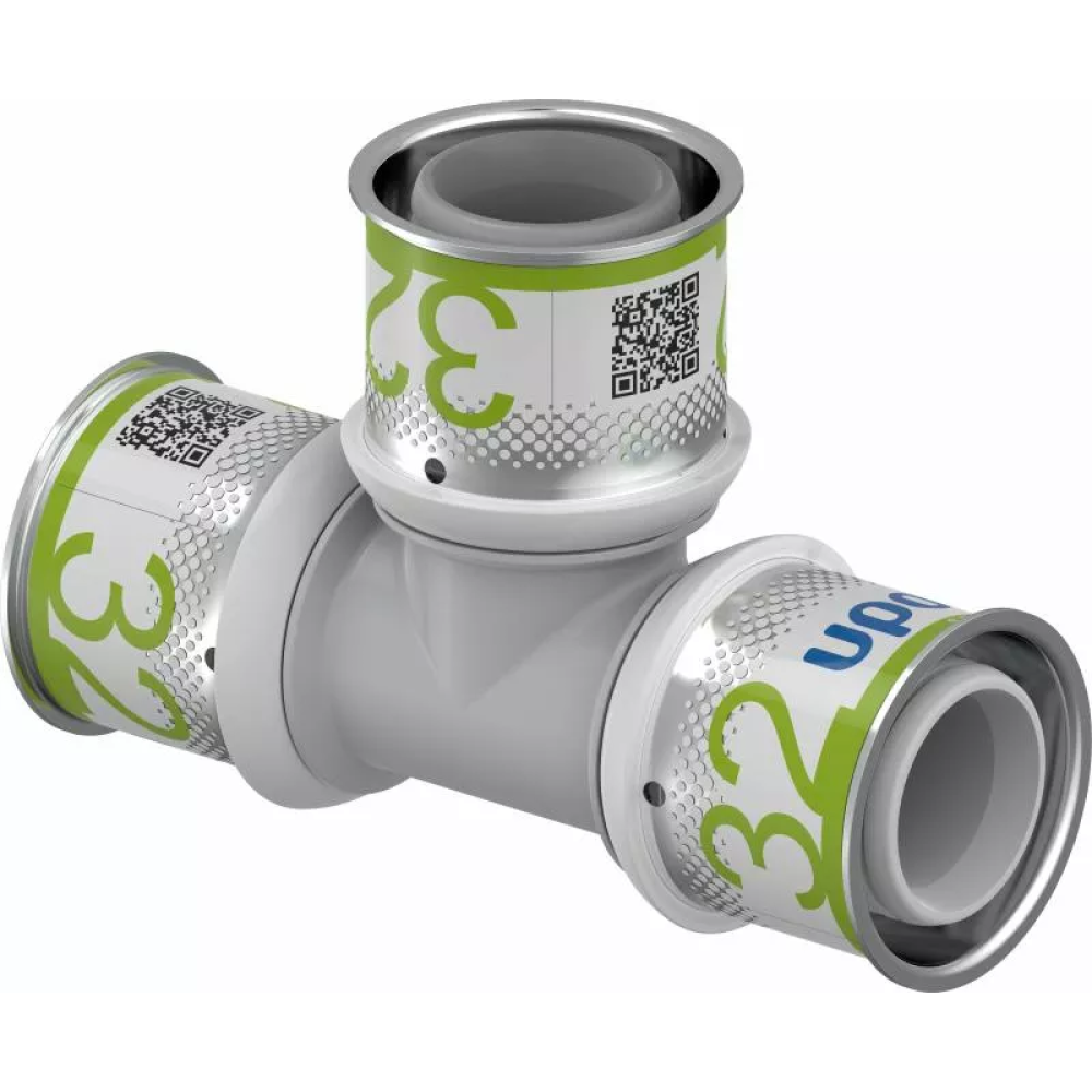 Uponor S-Press PLUS press fittings Equal-passage tee PPSU 32-32-32