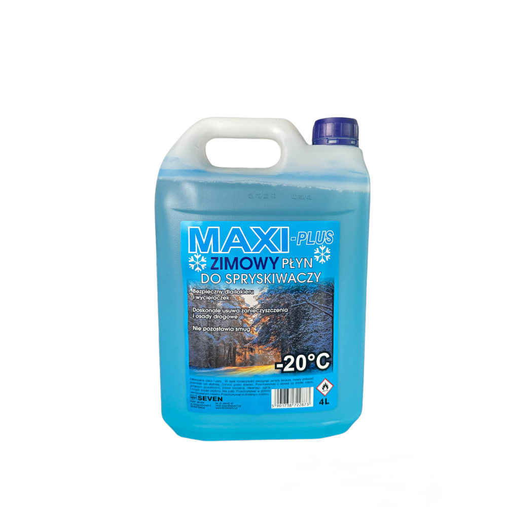 Омыватель стекла MAXI автомобильный зимний Boramax, 4 л