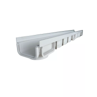 7017 Plastic drainage tray 1000 mm, h=75mm, connection D=50,75,100mm 7017 Plastic drainage tray 1000 mm, h=75mm, connection D=50,75,100mm