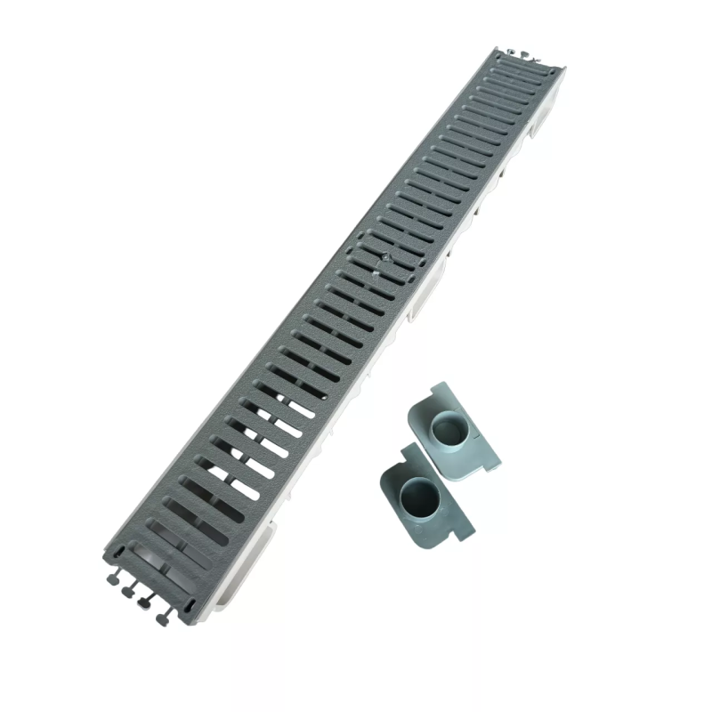 7212 Заглушка-переходник для лотка пластиковая 130х75мм D-50мм