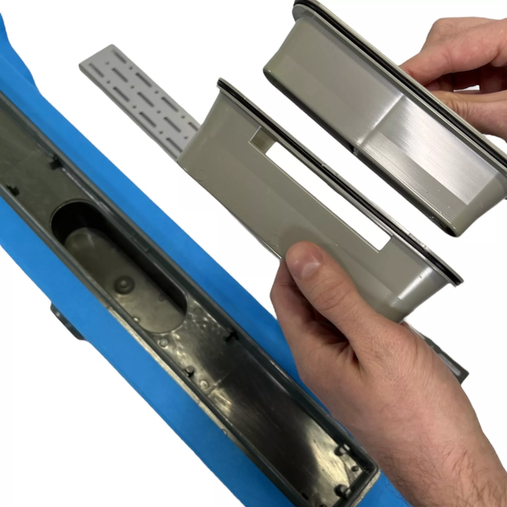 4022.080Душовий канал з реш.Дощ80см, гориз.сифон, пласт.корпус,мембр 4022.080Душовий канал з реш.Дощ80см, гориз.сифон, пласт.корпус,мембр