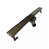 4015.080 Shower channel CLASSIC LEGAL without flange with grate Tile 80cm, stainless steel body, siphon 360 4015.080 Shower channel CLASSIC LEGAL without flange with grate Tile 80cm, stainless steel body, siphon 360