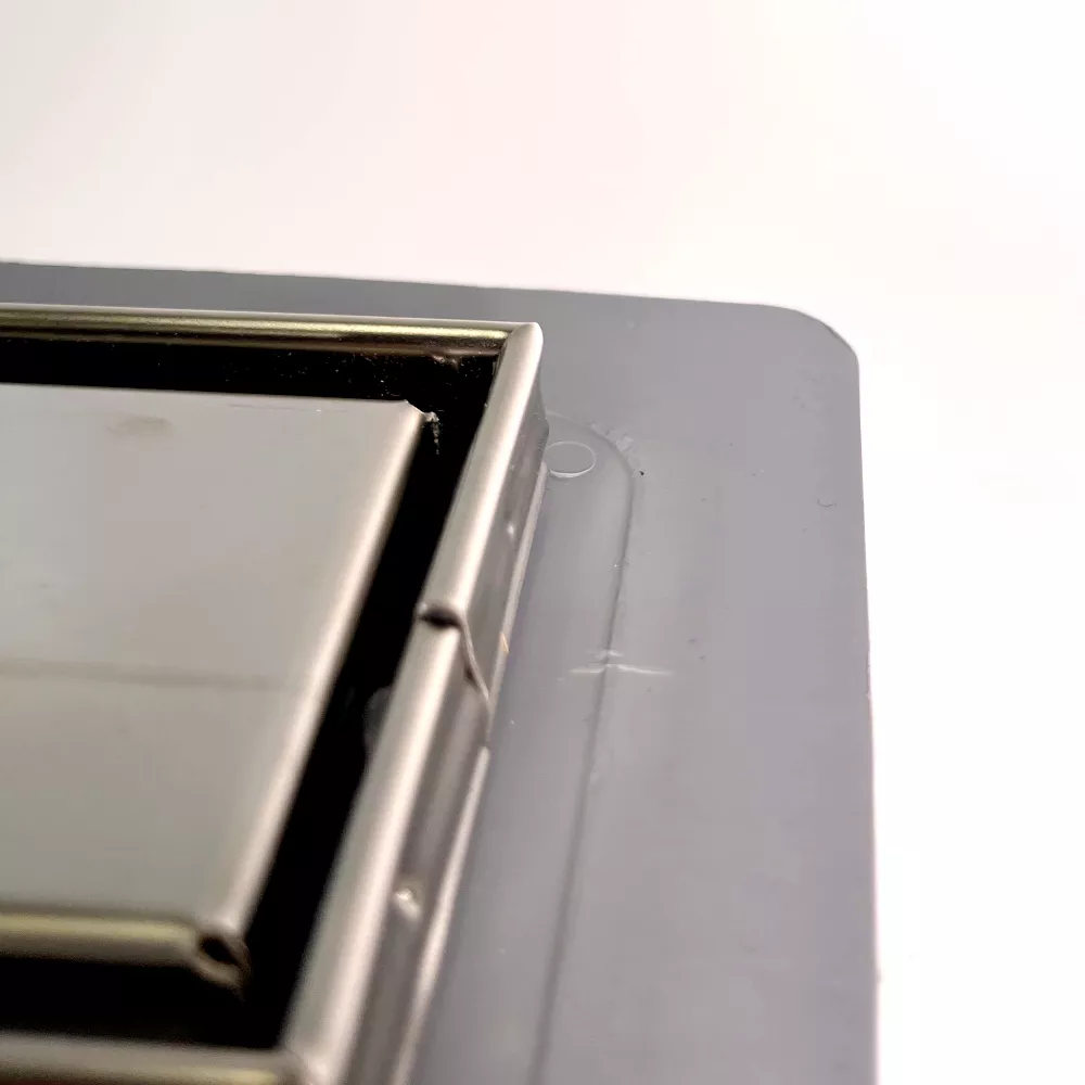 Сливной трап для душа с поворотным сифоном 360, решетка "ПОД ПЛИТКУ" 60 см, нержавеющая кромка Сливной трап для душа с поворотным сифоном 360, решетка "ПОД ПЛИТКУ" 60 см, нержавеющая кромка